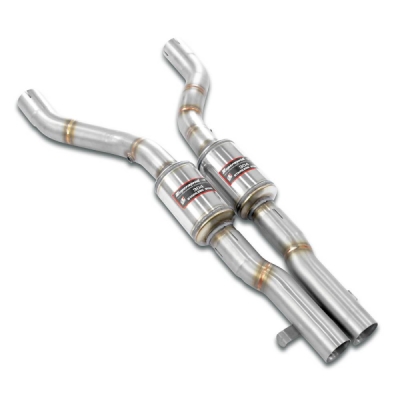 Front exhaust-resonated Right - Left Supersprint 045702