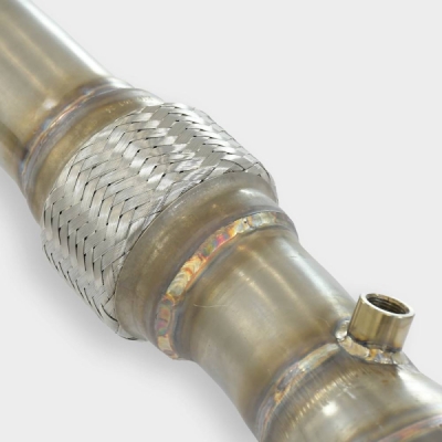 Downpipe pravý + kovový katalyzátor Supersprint 764321