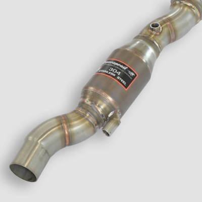 Downpipe pravý + kovový katalyzátor Supersprint 764321