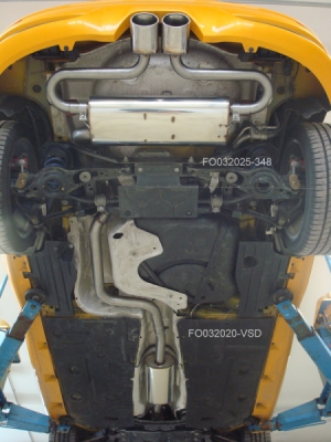 FOX Nerezový výfuk | Přední tlumič - Ford Focus III, 2.0 ST, 2011-0, FO032020-VSD