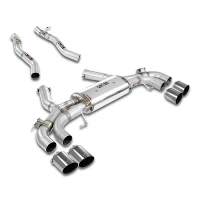 Axle Back Package, Race Tips Supersprint 526220