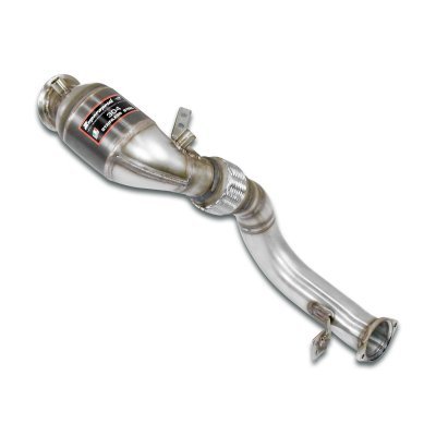 Downpipe s metalickým katalyzátorem pravý Supersprint 527821