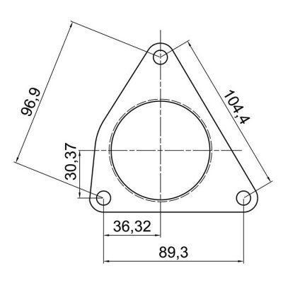 Downpipe - nahrazuje filtr pevných částic - se záslepkami pro čidla – krátká verze - (nutná kontrola kompatibility s originálním dílem) Supersprint 767251