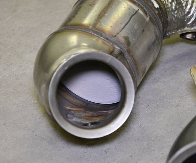 Downpipe kit pravý + levý (nahrazuje primární a sekundární katalyzátor) Supersprint 721911