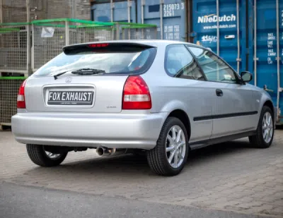 Honda Civic 6 - EJ9 Hatchback Endschalldämpfer - 1x90 Typ 24