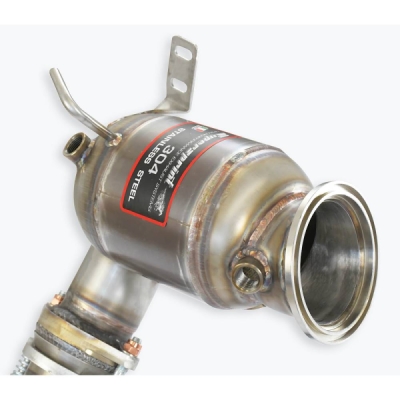 Turbo downpipe kit + Metallic catalytic(Deletes OPF) Supersprint 833321