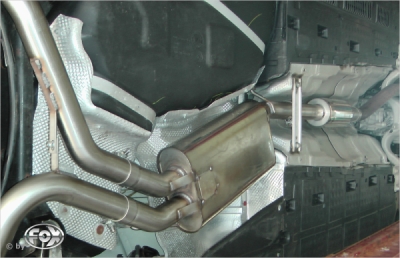 FOX Nerezový výfuk | Přední tlumič - Seat Exeo (3R), 2.0 TFSi, 2009-2014, SE090030-VSD