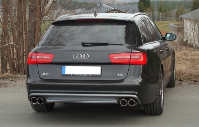 Audi A6 4G - 2,0l TFSI + 2,8l FSI koncový tlumič výfuku pravý/levý FOX AU073044-132