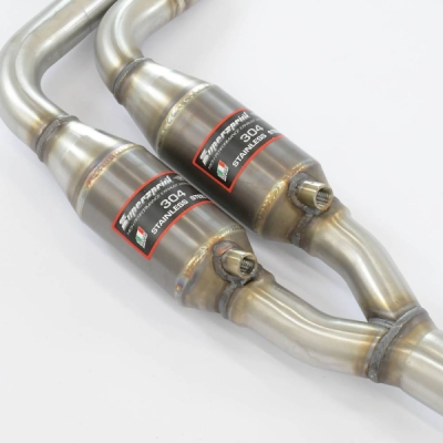 Přední díl výfuku s metalickým katalyzátorem, pravá – levá Supersprint 785502