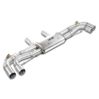 Rear exhaust right - left with valve Supersprint 529174