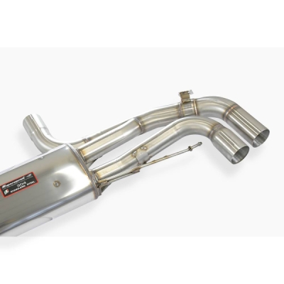 Rear exhaust right - left with valve Supersprint 529174
