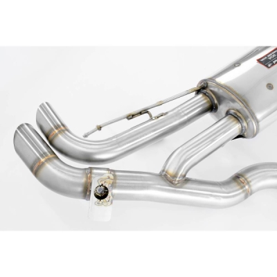 Rear exhaust right - left with valve Supersprint 529154