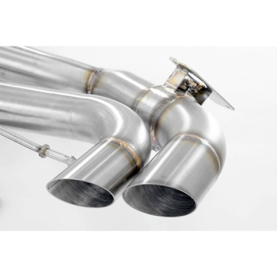 Rear exhaust right - left with valve Supersprint 529154