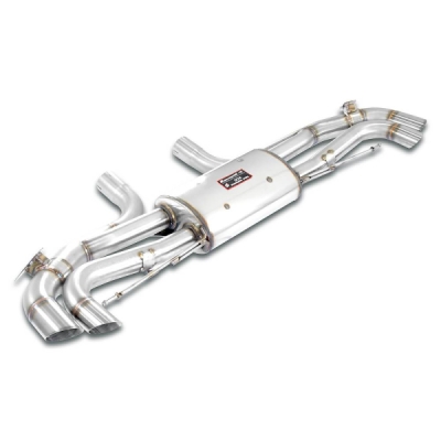 Rear exhaust right - left with valve Supersprint 529154