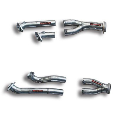 Spojovací trubka "Y-Pipe" (pro originální výfukové svody) Supersprint 888111