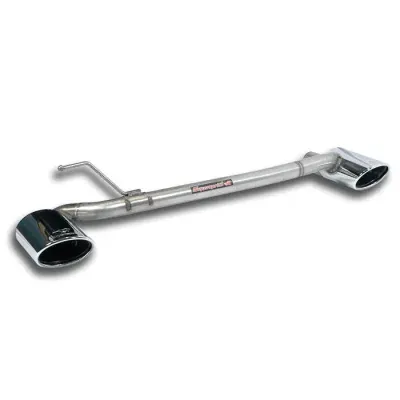 Sada koncovek výfuku 120x80 mm, pravá – levá - 100% nerezová ocel Supersprint 804615
