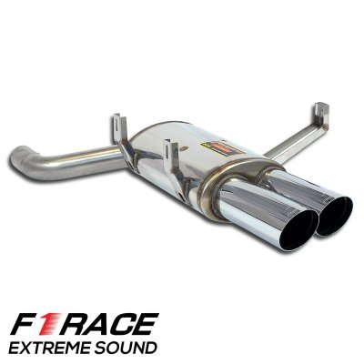 Zadní díl výfuku "F1 Race", pravá, 90mm, Supersprint 044256