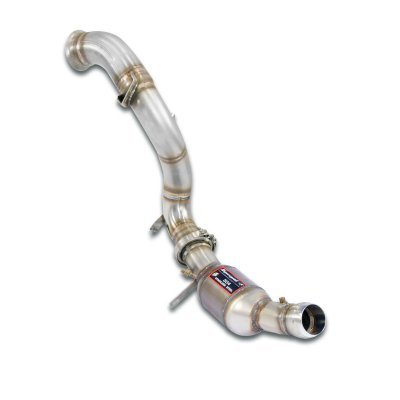 Downpipe pravý + kovový katalyzátor 100CPSI WRC (nahrazuje první katalyzátor) Supersprint 725461