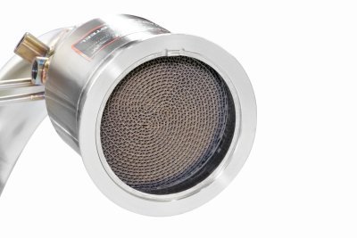Downpipe levý s metalickým katalyzátorem Supersprint 249581