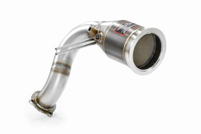 Downpipe levý s metalickým katalyzátorem Supersprint 249581