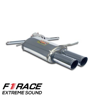 Zadní díl výfuku "F1 Race" 80mm levá, Supersprint 046976