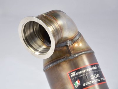Turbo downpipe kit + kovový katalyzátor WRC 100 CPSI Supersprint 771821