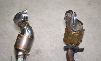 Turbo downpipe + Metalický katalyzátor Supersprint 756321