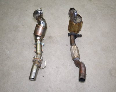 Turbo downpipe + Metalický katalyzátor Supersprint 756321