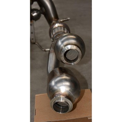 "Y-Pipe" s kovovým katalyzátorem – levá Supersprint 351022