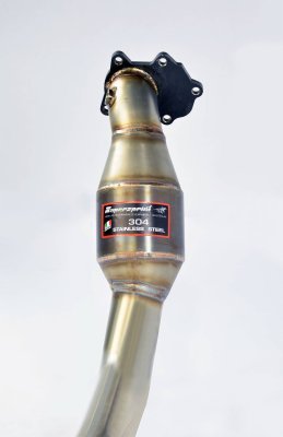 Downpipe s metalickým katalyzátorem Ø76mm Supersprint 962521