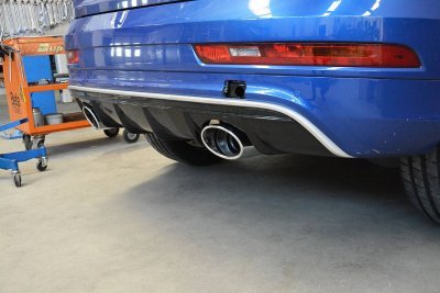 Zadní díl výfuku pravý - levý 150x105 mm s klapkou Supersprint 775805