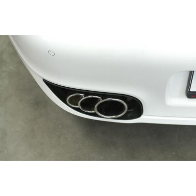 Sada koncovek výfuku, levá ø100-80-70 mm - sloučené koncovky Supersprint 244496