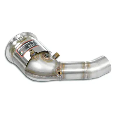 Levý downpipe levý s metalickým katalyzátorem (nahrazuje OPF) Supersprint 860841