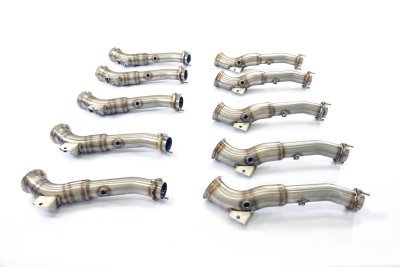 Turbo downpipe kit pravá – levá (nahrazuje katazyzátor) Supersprint 985511