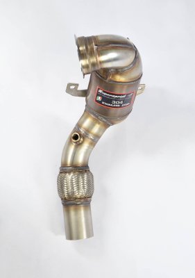 Turbo downpipe kit + metalický katalyzátor 200 CPSI (odstraňuje OPF) Supersprint 778041