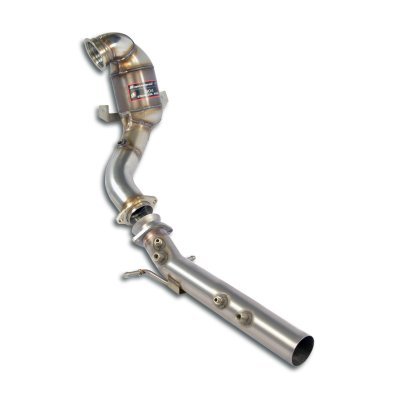 Turbo downpipe kit + metalický katalyzátor WRC 100 CPSI (odstraňuje OPF) Supersprint 778321