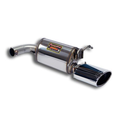 Zadní díl výfuku Racing" 145x95 mm – pravý (standardní nárazník) Supersprint 849105