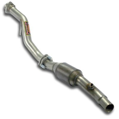 Downpipe + kovový katalyzátor, levá Supersprint 762941