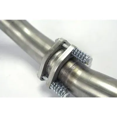 Downpipe + kovový katalyzátor, levá Supersprint 762941