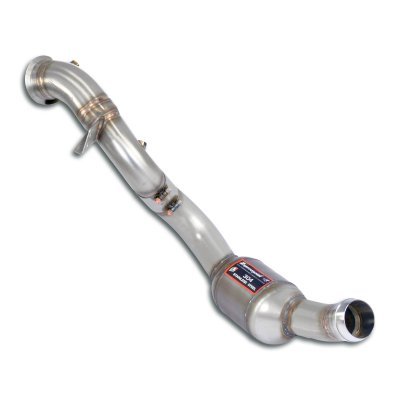 Downpipe pravý s metalickým katalyzátorem (nahrazuje primární katalyzátor) Supersprint 724661