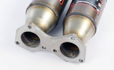 Přední kovový katalyzátor, pravá - levá Supersprint 325702