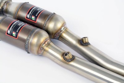 Přední kovový katalyzátor, pravá - levá Supersprint 325702