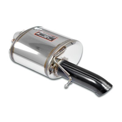 Zadní díl výfuku levý "Gun Metal Grey" ∅100 mm Supersprint 402564