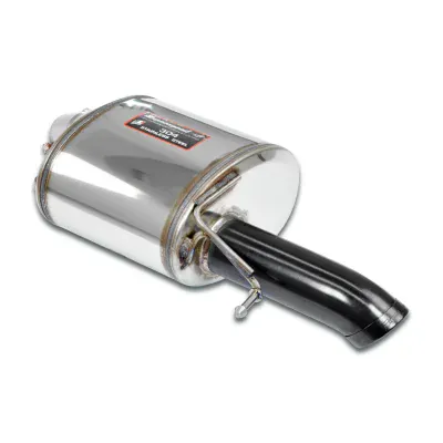 Zadní díl výfuku levý "Gun Metal Grey" ∅100 mm Supersprint 402564