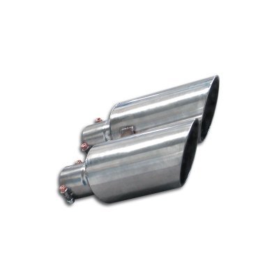 Sada koncovek výfuku, pravá ∅120 mm s centrálním výstupem (k originálnímu zadnímu nárazníku) Supersprint 350426