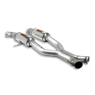 Středový díl výfuku s tlumiči + X-pipe trubky Supersprint 846803