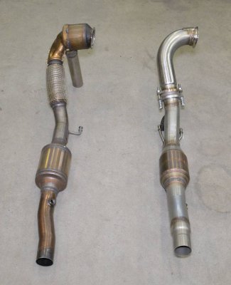Turbo downpipe kit + Metalický katalyzátor 200 CPSI Supersprint 774741