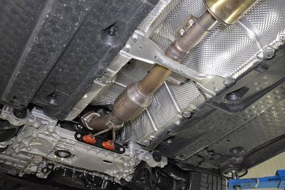 Turbo downpipe kit + Metalický katalyzátor 200 CPSI Supersprint 774741