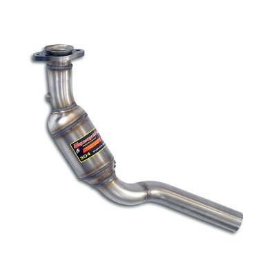 Levý downpipe s metalickým katalyzátorem Supersprint 131222