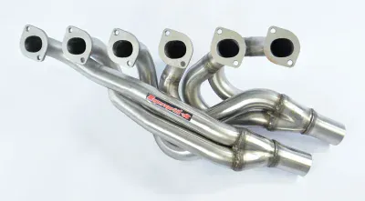 Manifold + connecting pipes 100% Stainless steel(Left Hand Drive)For the stock centre muffler Supersprint 041004
